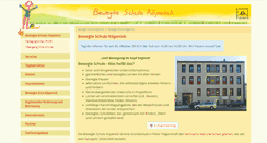 Desktop Screenshot of bewegte-schule-koepenick.de